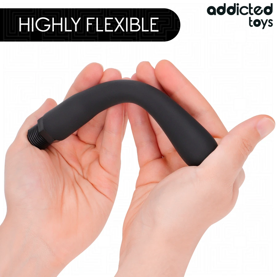 ADDICTED TOYS - PULITORE ANALE CON ADATTATORE UNIVERSALE MODELLO 4
